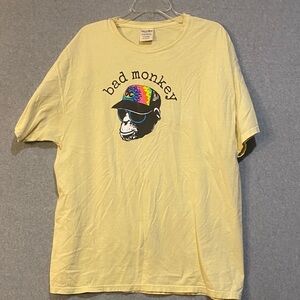 Hanes ComfortWash Yellow T-Shirt